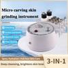 3-in-1 Micro Carving Skin Grinding Machine Professional Microdermabrasion Face Cleaner Desktop Microsculpture Skin Grinder