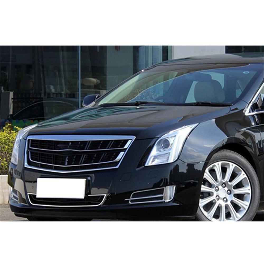Front Bumper Left Fog Light Grille Trim Cover Bezel For 2013-2017 Cadillac XTS