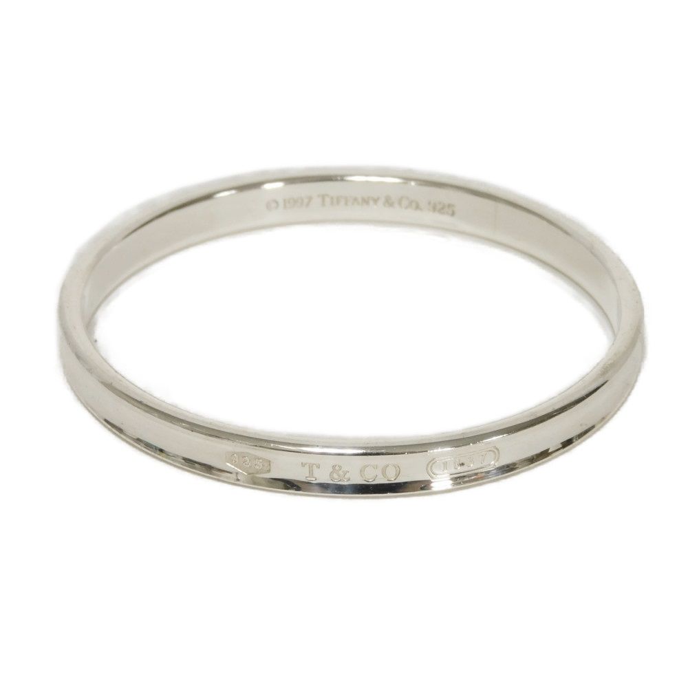 Used 10688 1837 Narrow Bangle 7986 T&CO 925 Silver 1997 Unisex from Japan AUTHENTIC