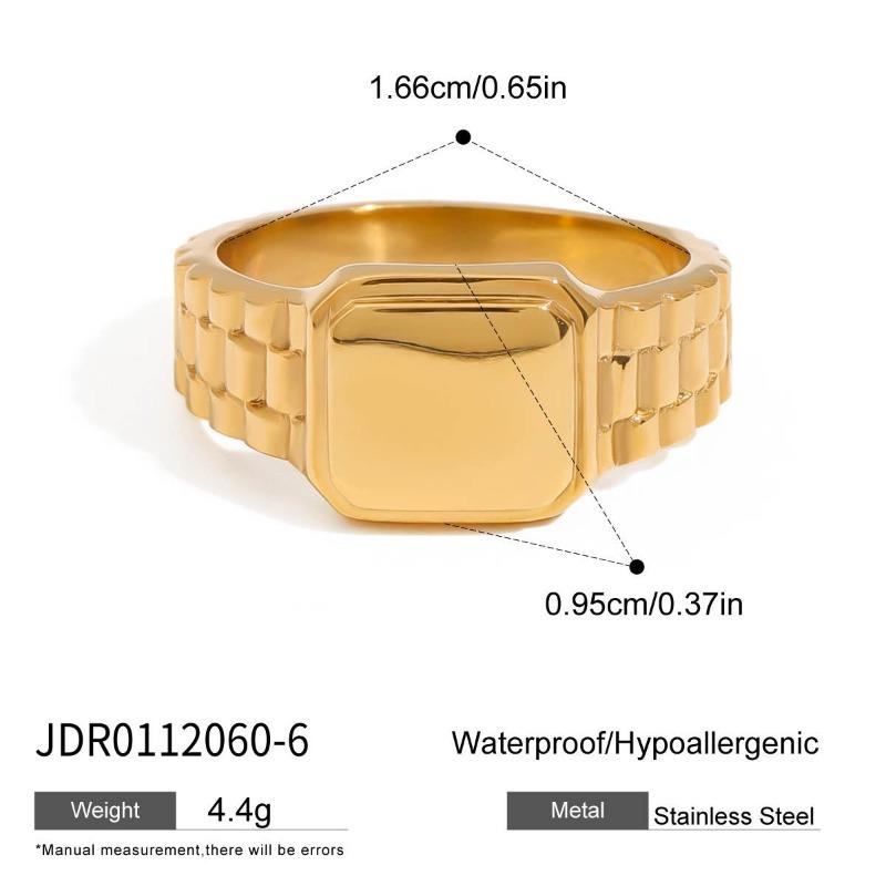 Bracelet ring titanium steel women's niche design ring finger ring stainless steel jewelry