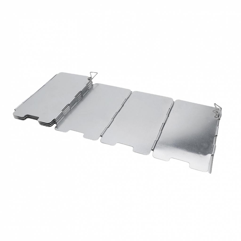 Camping Cooking Stove Windscreen Carry Bag Folding Windshield Portable