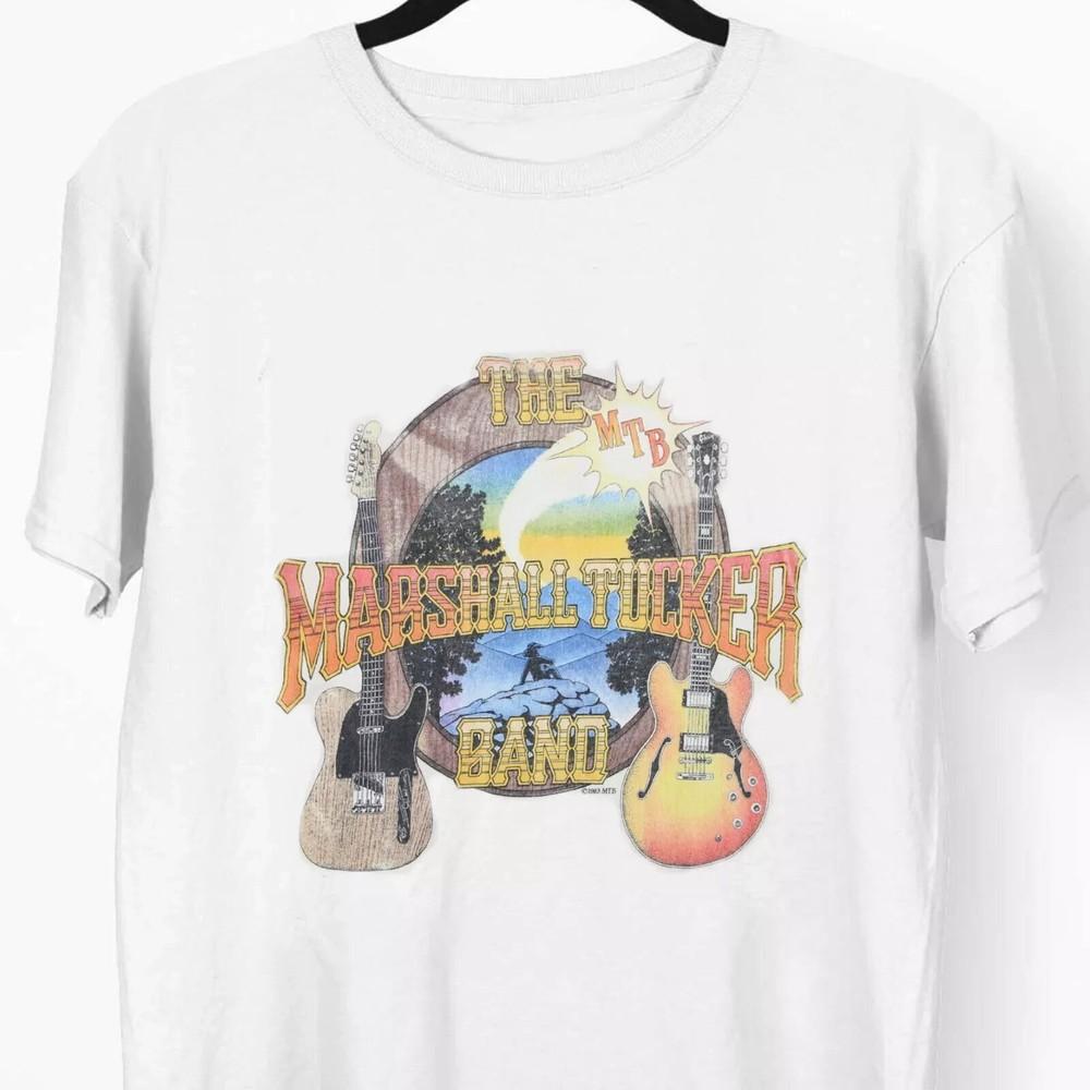 1983 Marshall Tucker Band Just Us Tour Футболка, ретро новая футболка Размер S-4XL Унисекс Футболка S