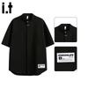 CHOCOOLATE Men's Japanese Style Workwear Short Sleeve Shirt