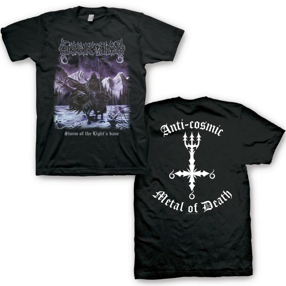 

DISSECTION cd cv STORM OF THE LIGHT S BANE Official SHIRT MED New metal of death Unisex T-Shirt S