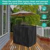 Pool Pump Cover Sand Filter Cover Easy-Install Waterproof Strainer Enclosure For Debris Removal Pet Safety Child Protection