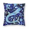 The Abyssal Zone Deep Sea Life Square Pillowcase Polyester Linen Velvet Pattern Decorative Throw Pillow Case Sofa Seater 45X45