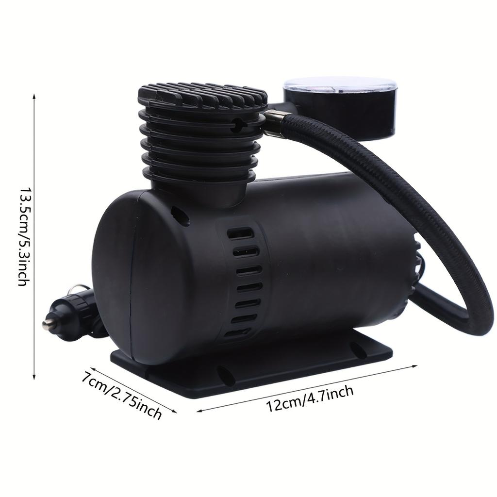 Portable Car Bike Motorcycle Electric Tire Inflator Pump 12v Digital Tire Inflator With Pressure Gauge Pump Tire Air Compressor