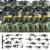 Commando Urbano Forze Speciali Figure Militari Blocchi da Costruzione SWAT Esercito USA Ucraina Soldati Assalto Fanteria Scudo Armi Giocattoli