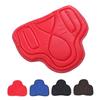 Saddle Pad PU Leather Close Fit Shock Absorbing Thickened Breathable Western Saddle Pad for Equestri