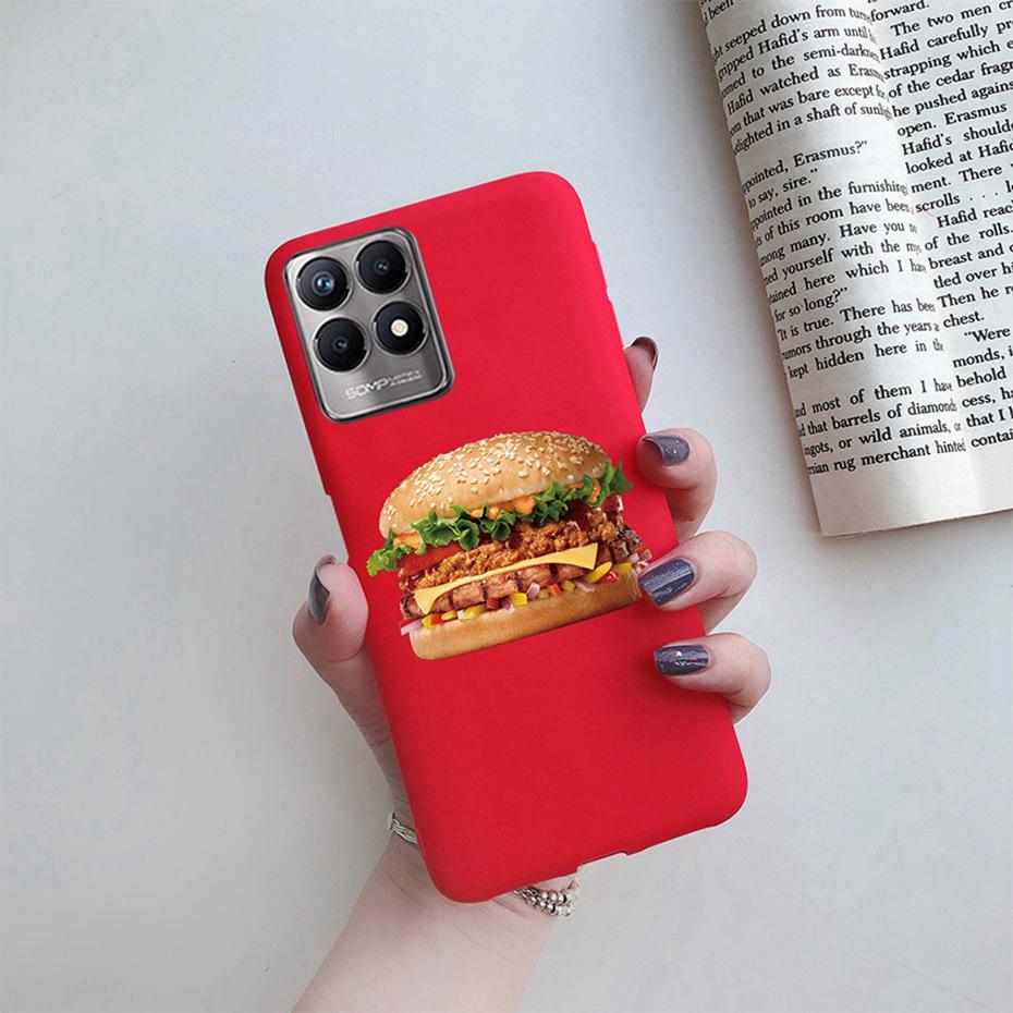 For Realme Narzo 50 Case RMX3286 Cute Painted Soft Silicone Back Cover for OPPO Realme Narzo 50 Phone Case Bumper Narzo50 Coque