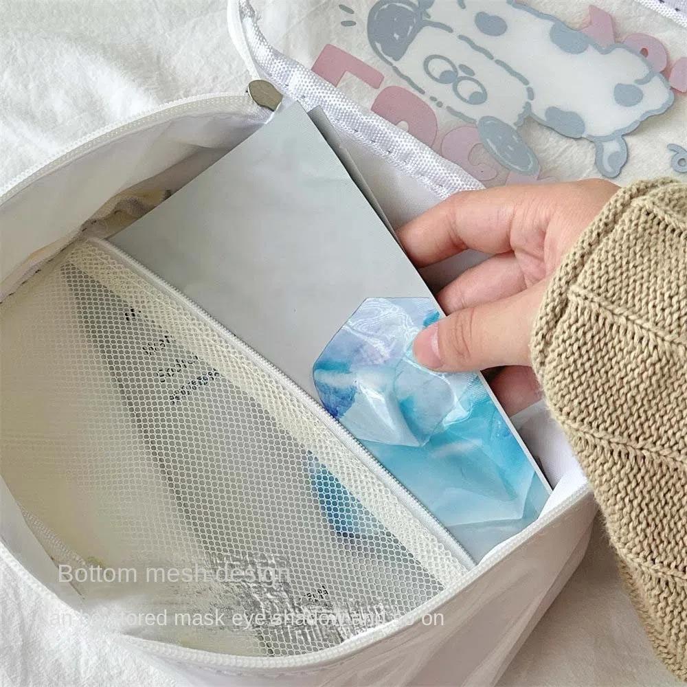 Makeup Brush Storage Cartoon PVC Cosmetic Bag Wash Pouch Cosmetic Cases  Travel