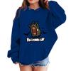 Kids Halloween Printed Hoodie Casual Loose Fit Sweatshirt for Holiday Party and Everyday Use