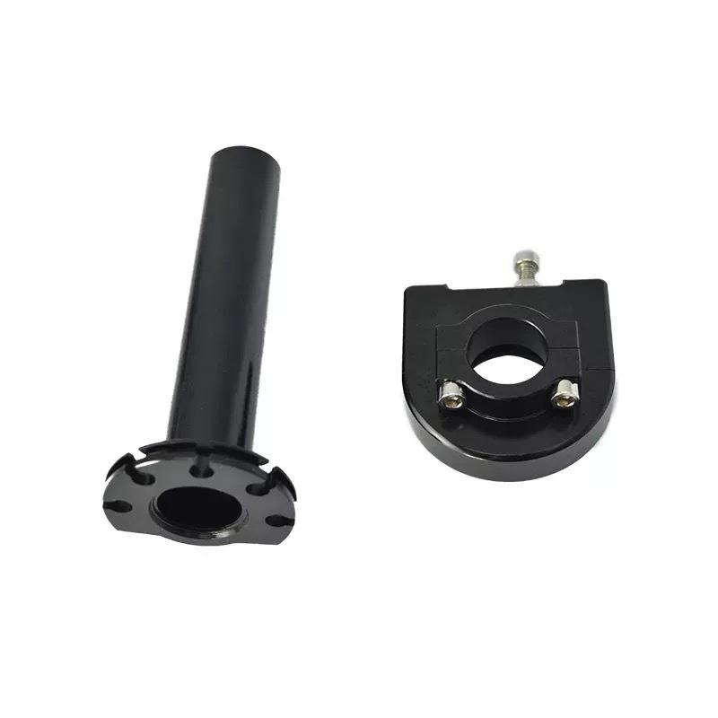 Universal Aluminum Throttle Grips NCY CNC Twist Throttle Handle 7/8 22mm for Motorcycle Dirt Bike Accessories чёрный