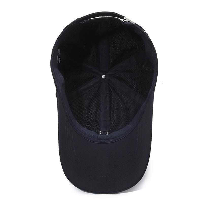 Men's Quick-Dry Summer Sun Hat - Breathable, Lightweight, Casual Visor Cap