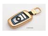 Cabrón Genuine Leather Universal Car Keychain - Fits All Key Bags with High-End Square Buckle