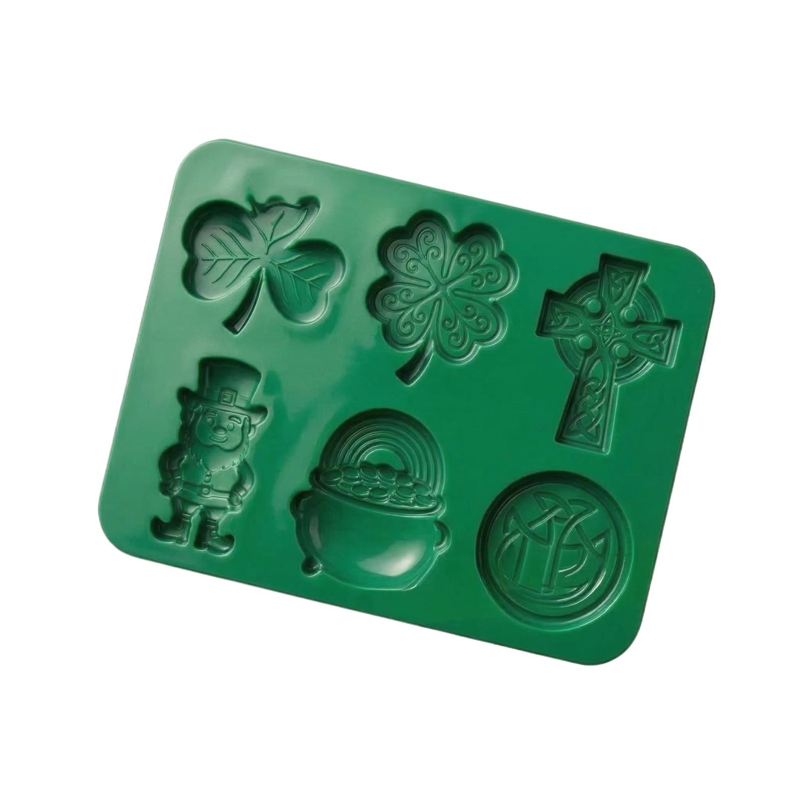 

St. Patrick s Day Silicone Cookie Mold Set One Size