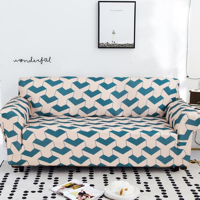 Couch Cover Stretch Sofa Cover Slipcovers Elastic All -Inclusive Case For Different Shape Sofa Loveseat Chair L -Style Sofa Case