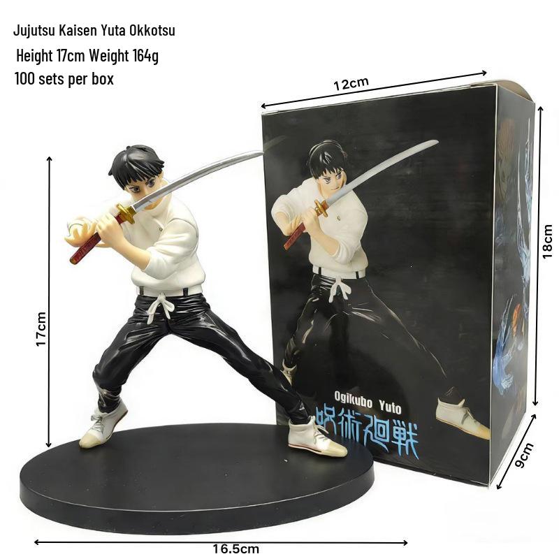 Jujutsu Kaisen Ryomen Sukuna & Yuji Itadori Cursed Spirit Anime Figure Desktop Ornament