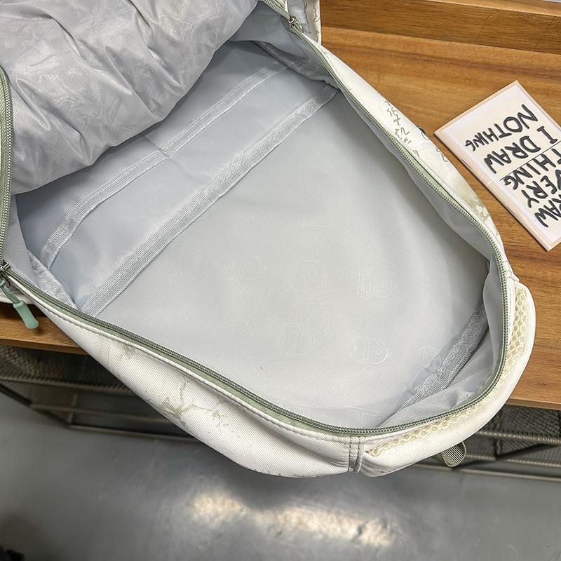 Student Print Schoolbag Women Computer Travel Backpack Junior High School Student Backpack