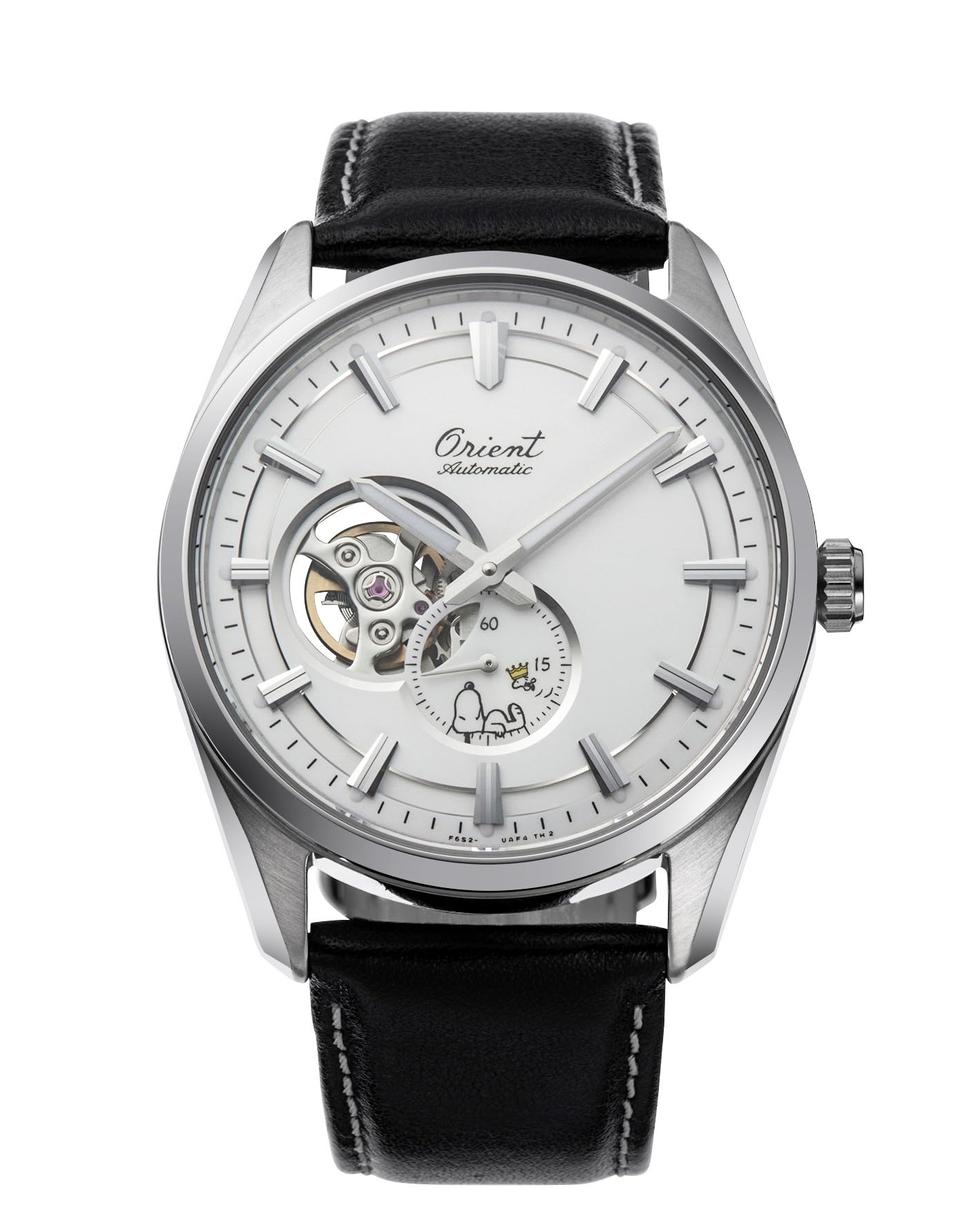 

Wristwatch Contemporary Automatic Watch Mechanical Automatic Collaboration Domestic Warranty Limited to 100 White [Orient Watch] Semi-skeleton білий