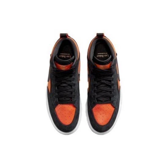 Nike Sb React Leo Black Electro Orange DX4361-002