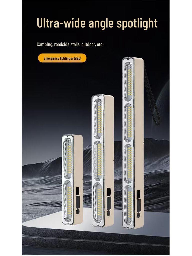 Magnetic LED Emergency Light for Outdoor Camping - Long Battery Life & High Brightness