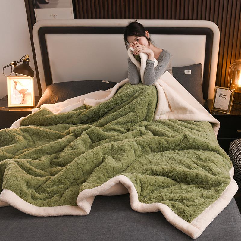 Weiche Flanelldecke Leicht Warm Bettdecke Für Schlafzimmer Sofa