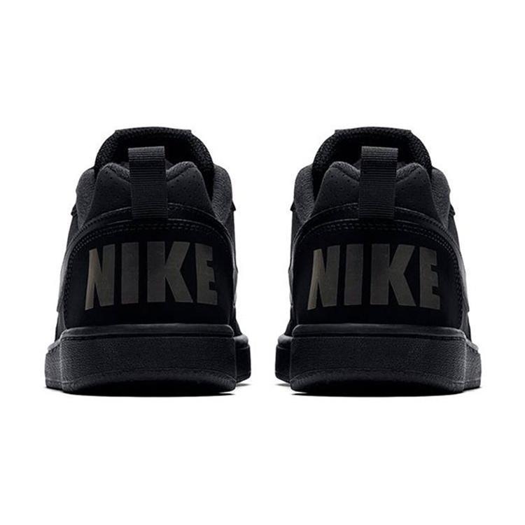 (GS) Nike Court Borough Low Shoes Black Kids' 839985-001