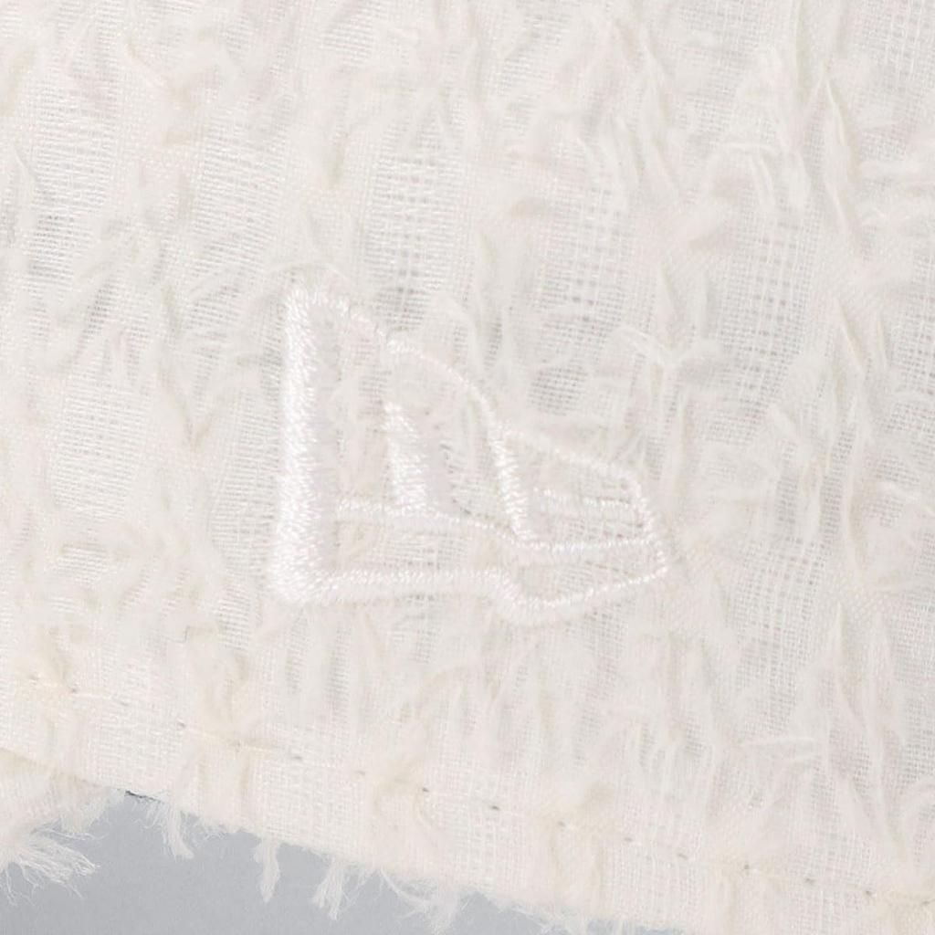 NEW ERA Cap 9FORTY Long Visor Ribbon Closure Shaggy Lace Ivory Free