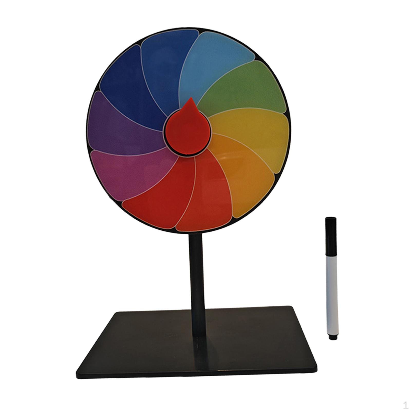 

Интерактивная обучающая игра Призовой вращающийся стол с колесом рулетки с маркером для празднования дня рождения 10 Grids