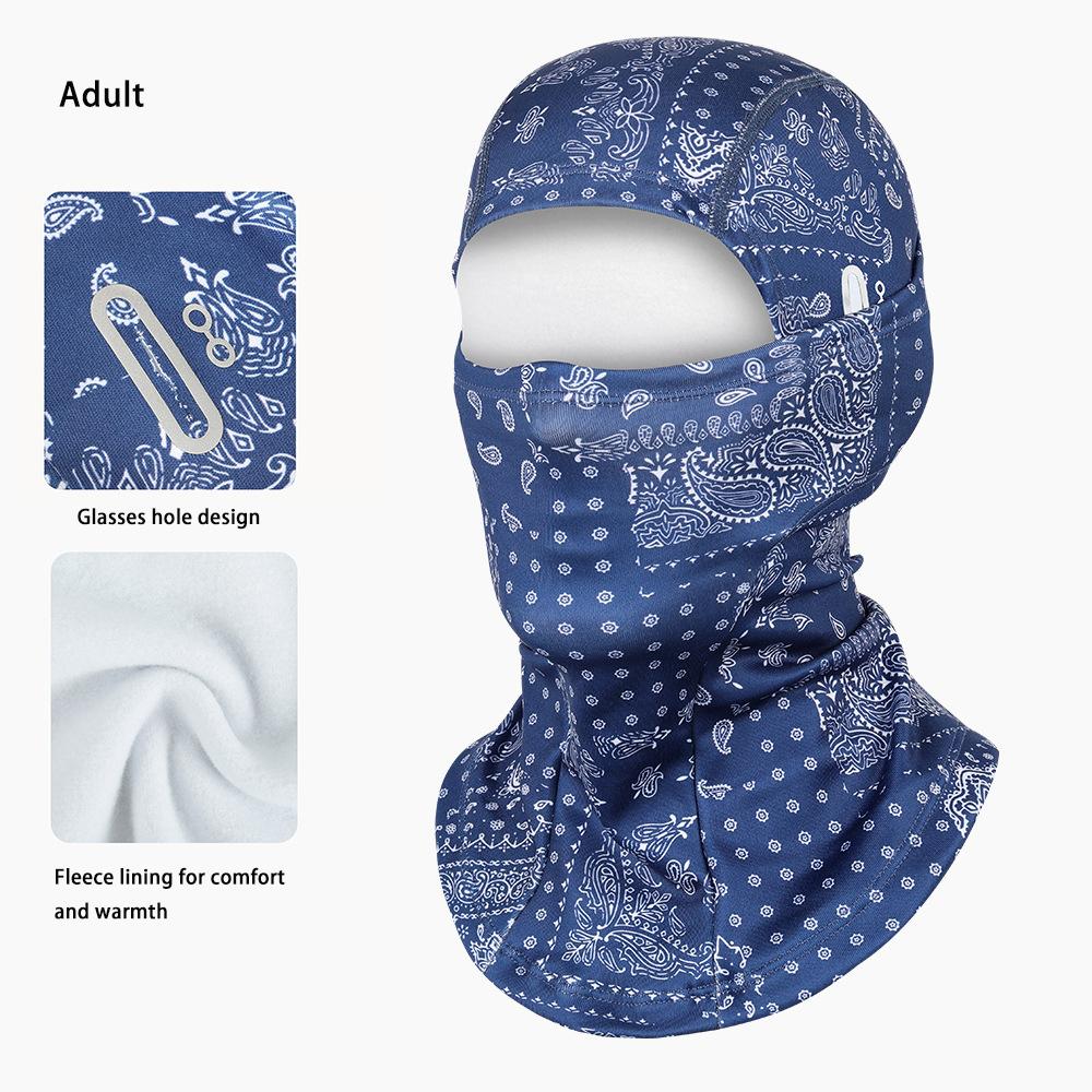 New Parent Child Cycling Beanies Men Women Winter Warmer Full Face Mask Cover Sports Thermal Mask Helmet Liner Ski Balaclava Cap