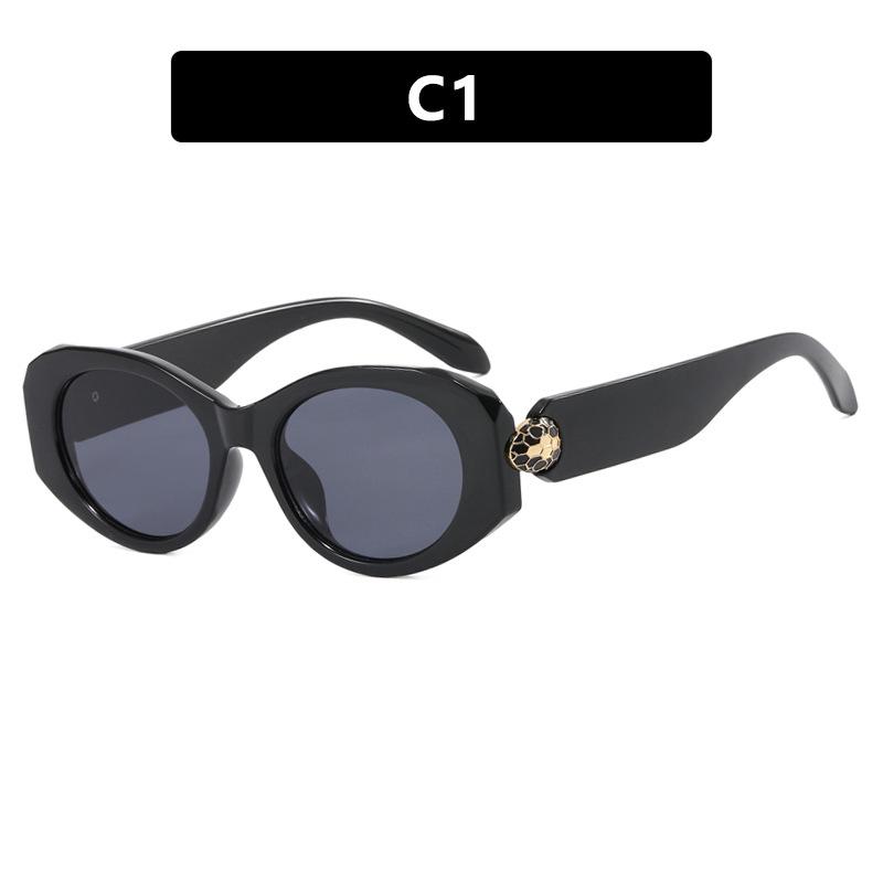 Square Irregular Sunglasses, Sunglasses, Personalized Fashion Sunglasses, High-End Women