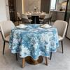 Dining Room Coffee Table Home Interior Decor  Small Cotton Material Soft Fabric Round Tablecloth