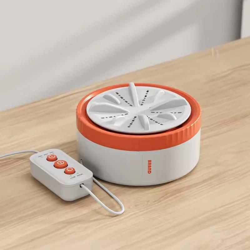 Máquina de Lavar Mini com Temporizador de 3 Marchas Máquina de Lavar Portátil com Turbina Rotativa Máquina de Lavar Roupa Íntima Meias Roupas de Bebê