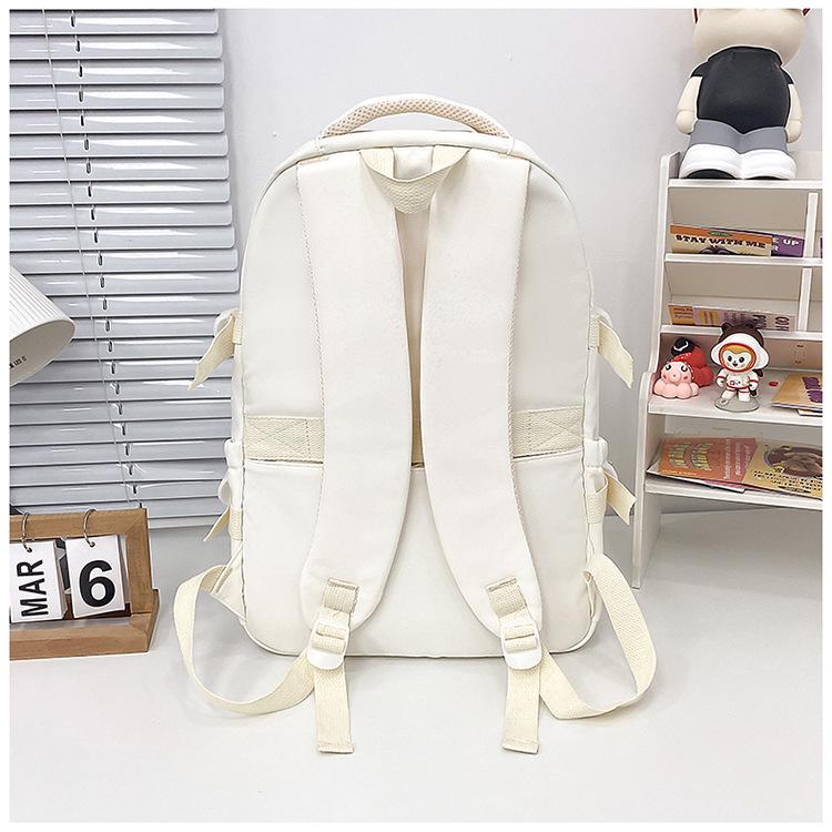 Sac à dos tendance pour femmes, imperméable et de grande capacité, pour collégiennes