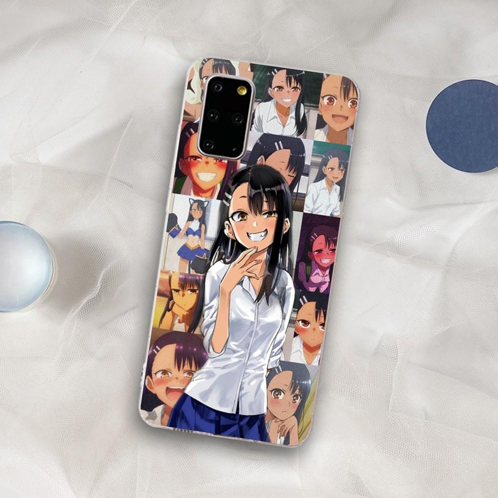 Anime nagatoro san Phone Case for Samsung S21 A10 for Redmi Note 7 9 for Huawei P30Pro Honor 8X 10i Cover