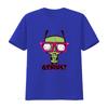 Invader Zim Gir Genius Duh T Shirt for Men Available in Sizes S 2XL vintage Washed Stylish Casual Soft Comfortable graphic