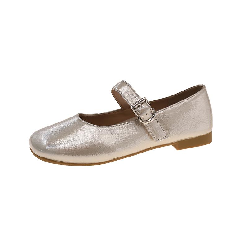 Fashion 2025 New Spring Autumn Women's Flat Shoes Simple Trend Elegant Women's Soft Soled Non-slip Ladies Fashion Causal Ballet Shoes