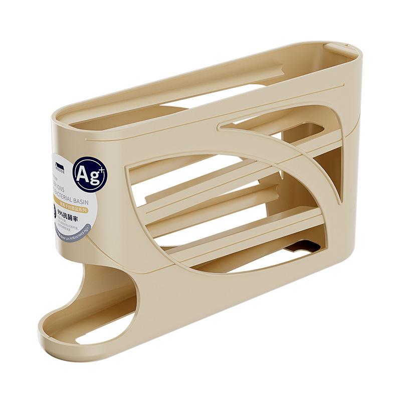 

Органайзер для яиц Slide and Roll кремовый