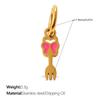 Fashionable Stainless Steel Tooth Pendant - Life Series Jewelry Accessory for Women