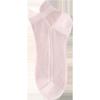 Girls' Summer Thin Breathable Mesh Antibacterial Short Socks - Sweet Solid Colors