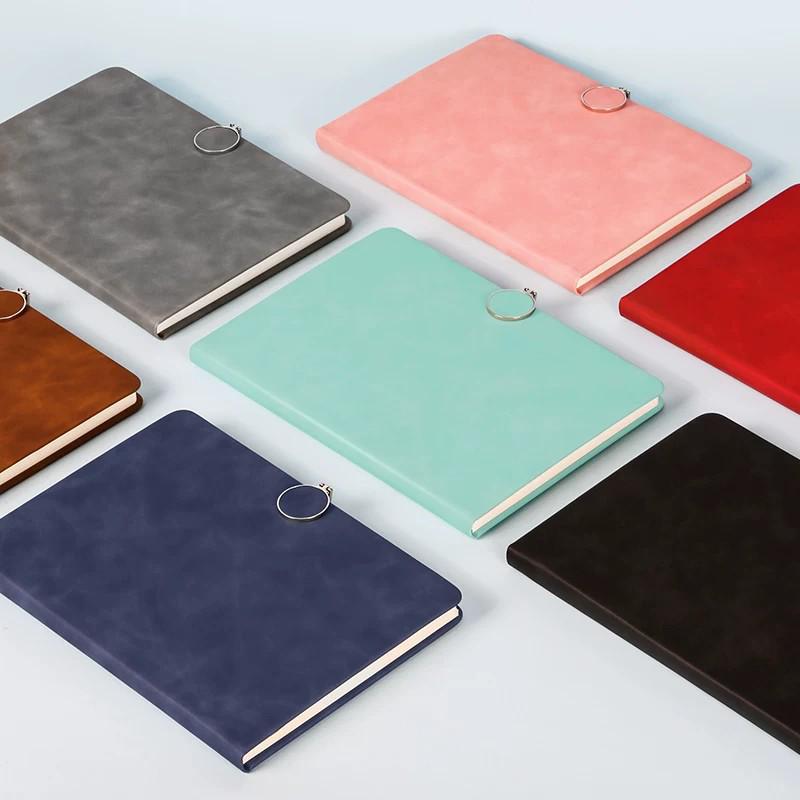 Customizable A5 Leather Business Diary with Buckle