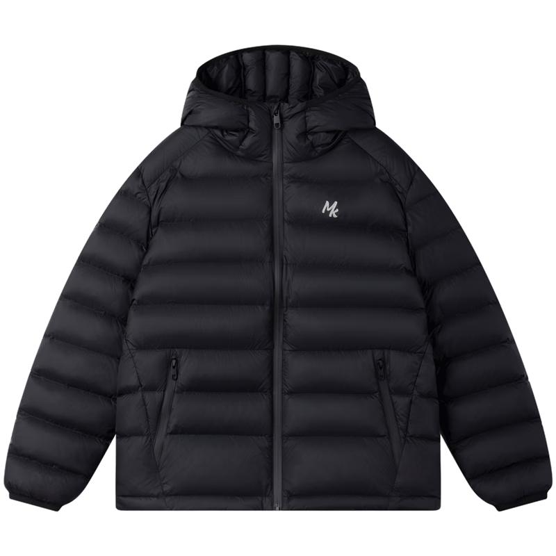 Mucmukn Kids' 3-Proof Printed Hooded 90% Down Winter Jacket