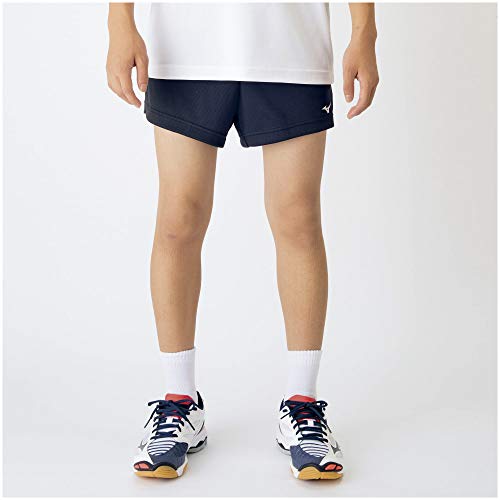 Mizuno Volleyball Game Pants, Junior, V2MB0412, Black, Size 140, for Club Activities and Practice