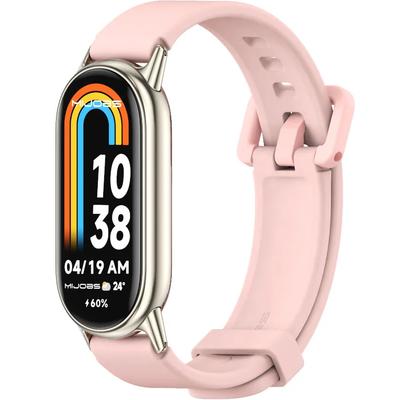 Silicone Strap for Xiaomi Smart Band 10 / 9 / 8, Pink