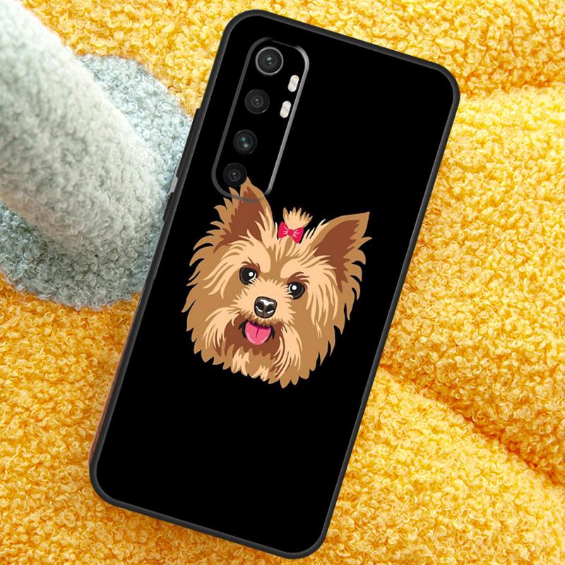 Cute Yorkshire Terrier Case For Xiaomi 17 Pro Max 13 14 15 Ultra 13T 14T 15T Cover For POCO X7 X5 X6 F5 F6 F7 F8 Pro