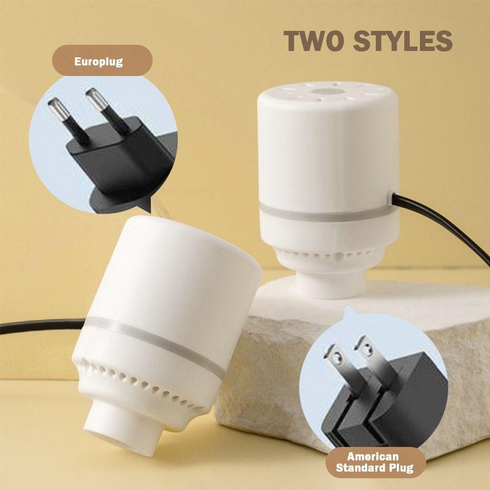 EU/US Plug Compression Bag Suction Pump Portable Space-saving Air Extraction Pump Electric Vacuum Pump Clothes Blankets Storage