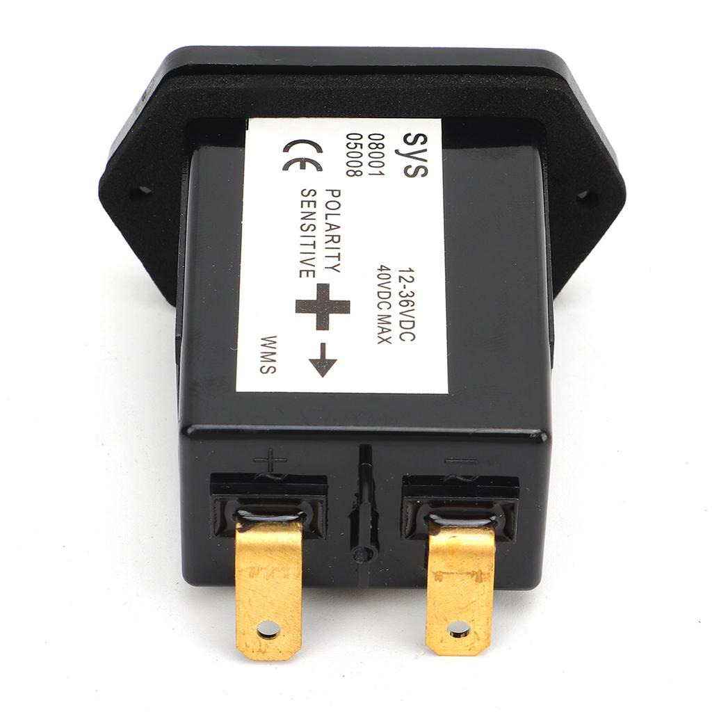 Mechanical Hour Meter DC12V To 36V High Accuracy Outboard Engine Hour Meter for Boat Truck Tractor