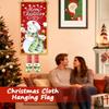 Christmas Door Cover Sign Party Supplies Snowman Photography Background Decoration For Home Kitchen Garden Patio Wall Window