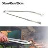 Long Handle Stainless Steel BBQ Tongs Grilling Long Handle BBQ Grilling Tools